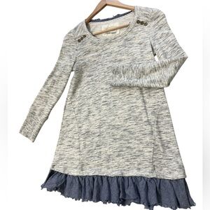 Saturday Sunday (Anthropologie) XS mint EUC cond Elegant Heathered Top w denim